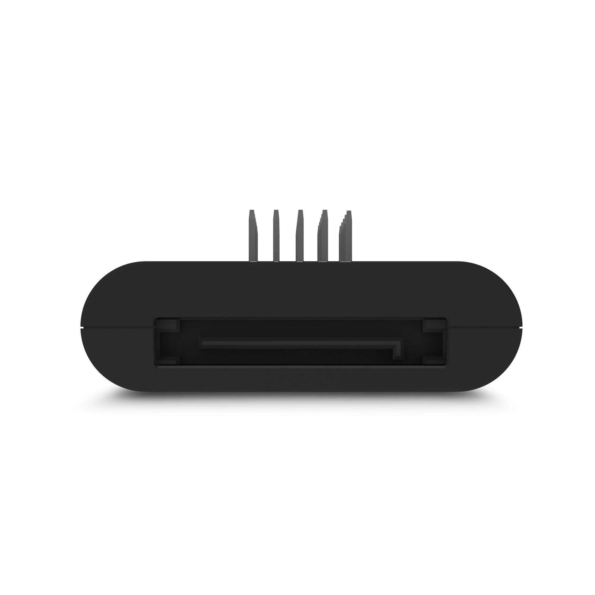 NZXT Internal USB Hub 3 - AC-IUSBH-M3 - 4 Internal USB 2.0 Ports - 3M Dual Lock Tapes - Magnetic Body - Plug and Play - Image 3