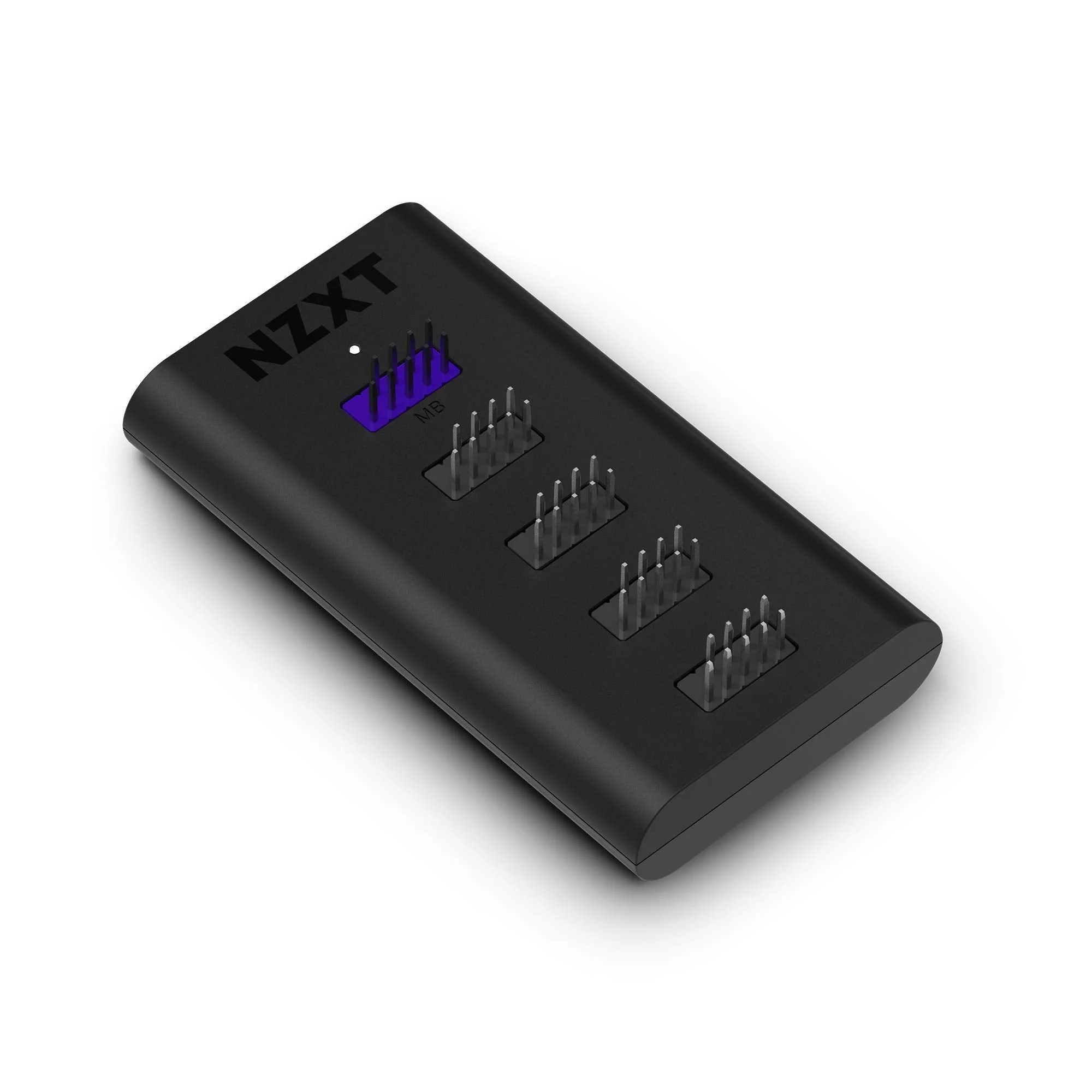 NZXT Internal USB Hub 3 - AC-IUSBH-M3 - 4 Internal USB 2.0 Ports - 3M Dual Lock Tapes - Magnetic Body - Plug and Play - Image 6