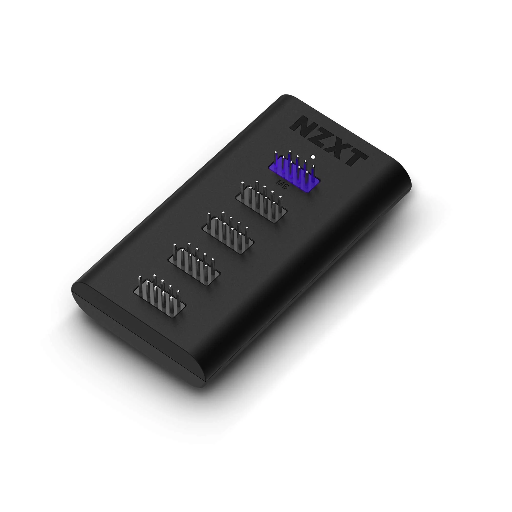 NZXT Internal USB Hub 3 - AC-IUSBH-M3 - 4 Internal USB 2.0 Ports - 3M Dual Lock Tapes - Magnetic Body - Plug and Play - Image 8