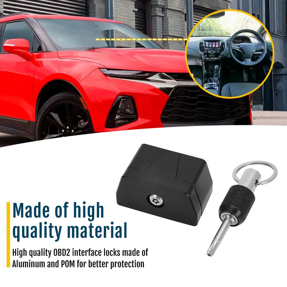 OBD II Port Lock OBD 2 Port-Lock Car Diagnostic Port Protector - Image 2