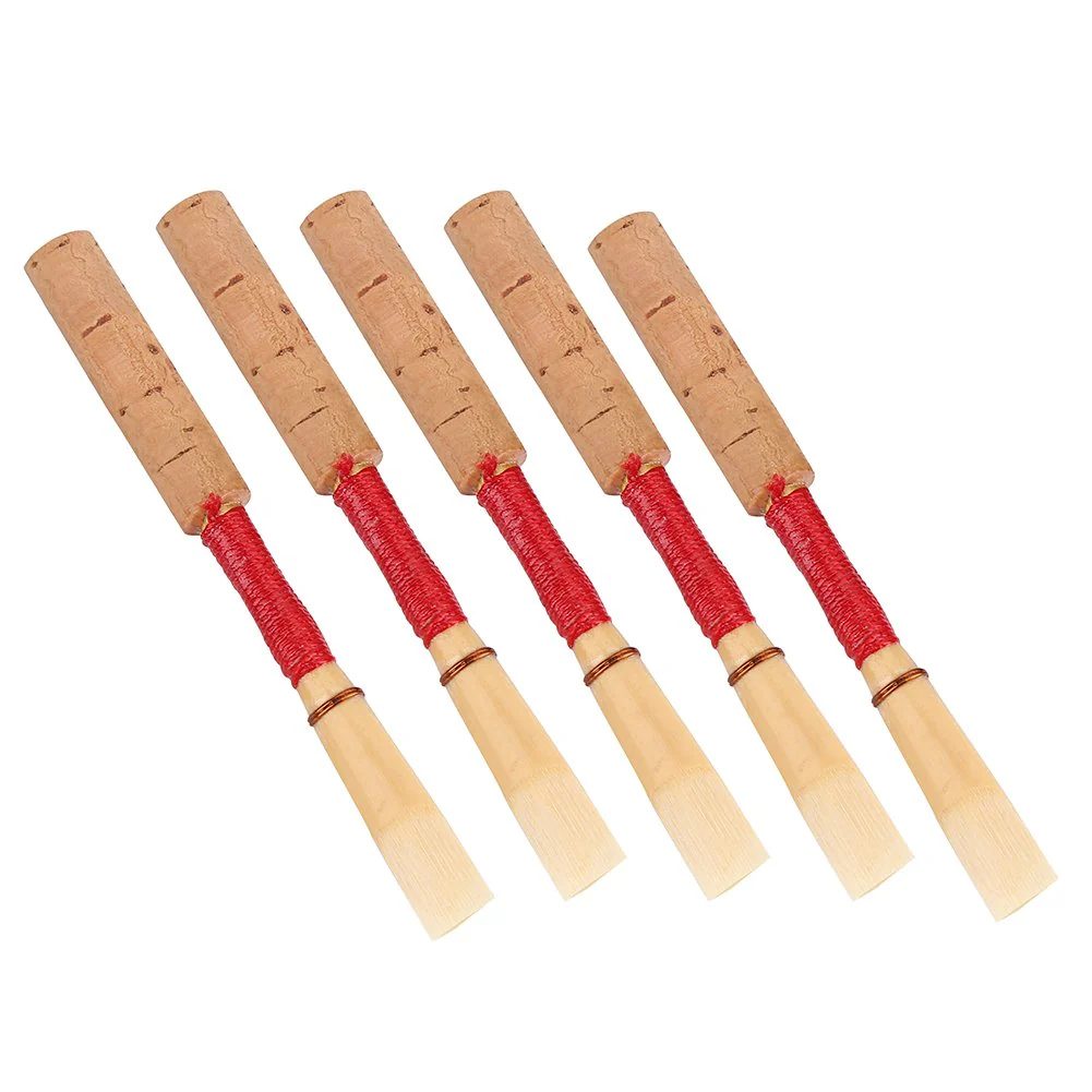 Oboe , 5 Pieces of Oboe Reeds Medium Resistance Instrument Accessories - Image 8