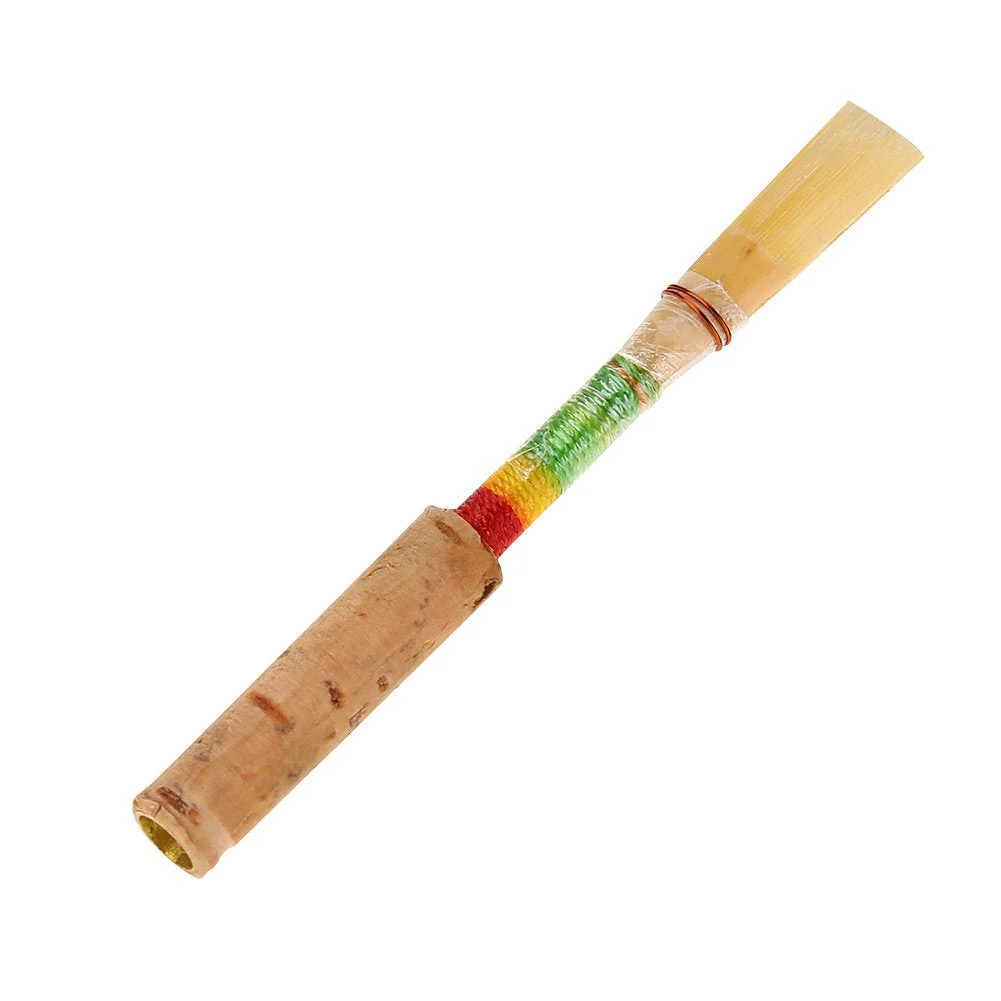 Oboe Reeds,4Pcs High Sound Quality Medium Soft Oboe Reeds Wind Instrument Replacement Parts for Beginners/Students - Image 2