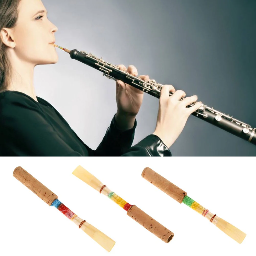 Oboe Reeds Beginner,Oboe Reeds Medium Soft,Medium Soft Oboe Reeds,Oboe Reeds with Plastic Storage Box,4Pcs Medium Soft Oboe Reed Wind Instrument Replacement Parts Oboe Reeds Case Medium - Image 2