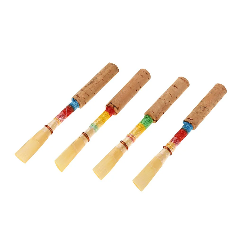 Oboe Reeds Beginner,Oboe Reeds Medium Soft,Medium Soft Oboe Reeds,Oboe Reeds with Plastic Storage Box,4Pcs Medium Soft Oboe Reed Wind Instrument Replacement Parts Oboe Reeds Case Medium - Image 6