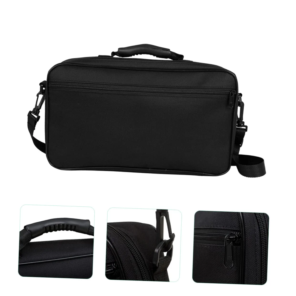 Oboe Storage Bag Oboe Shoulder Bag Oboe Music Instrument Oboe Carrying Pouch Black Tote Bags Shoulder Tote Bag Black Shoulder Bag Instrument Bag Oboe Carrying Bag Oboe Bag - Image 4