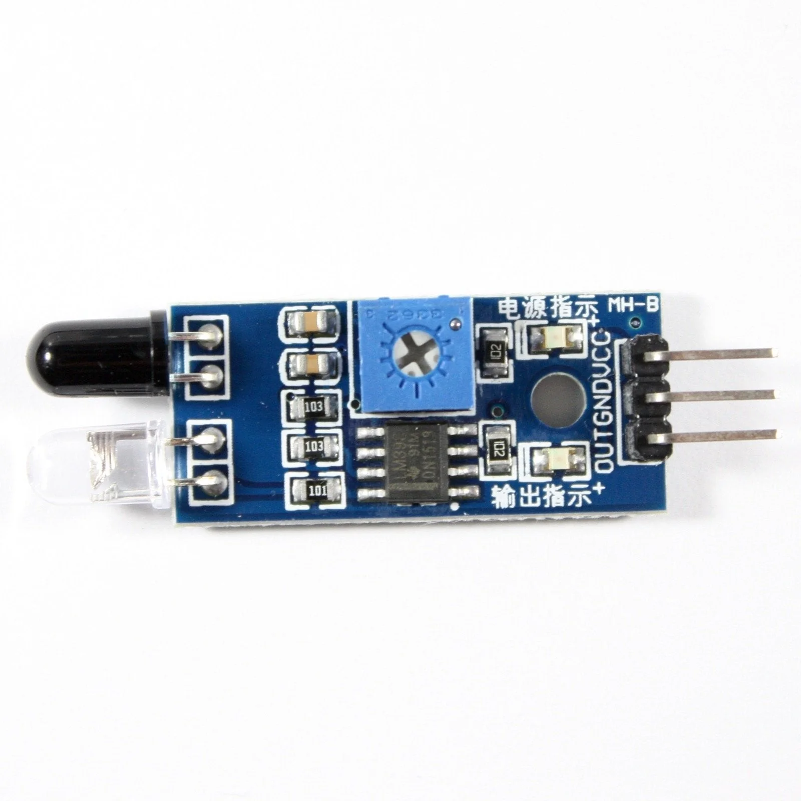 Obstacle Detector IR Proximity Sensor for Optical Obstacle Detection with Digital Output for Arduino, Raspberry Pi - Image 2