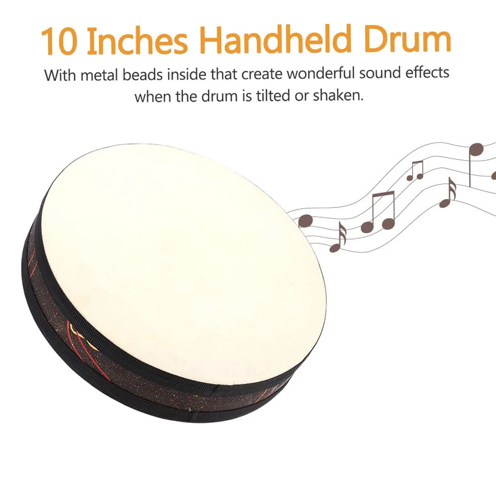 Ocean Wave Bead Drum Gentle Sea Sound Musical Instrument - Image 2