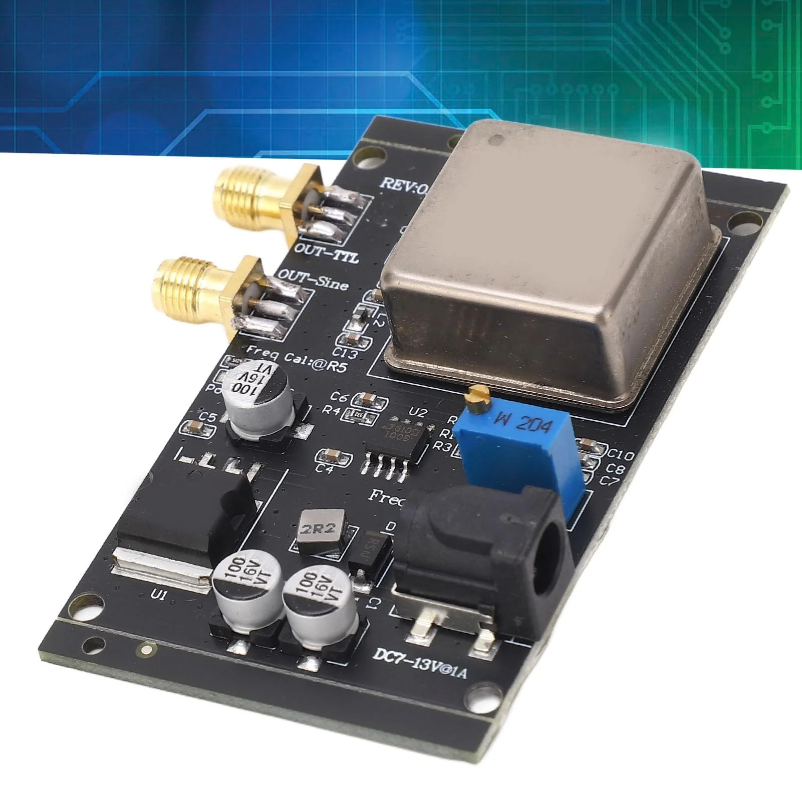OCXO 10MHz Frequency Standard Reference Module Electric and Electric for Accurate Stability - Image 5