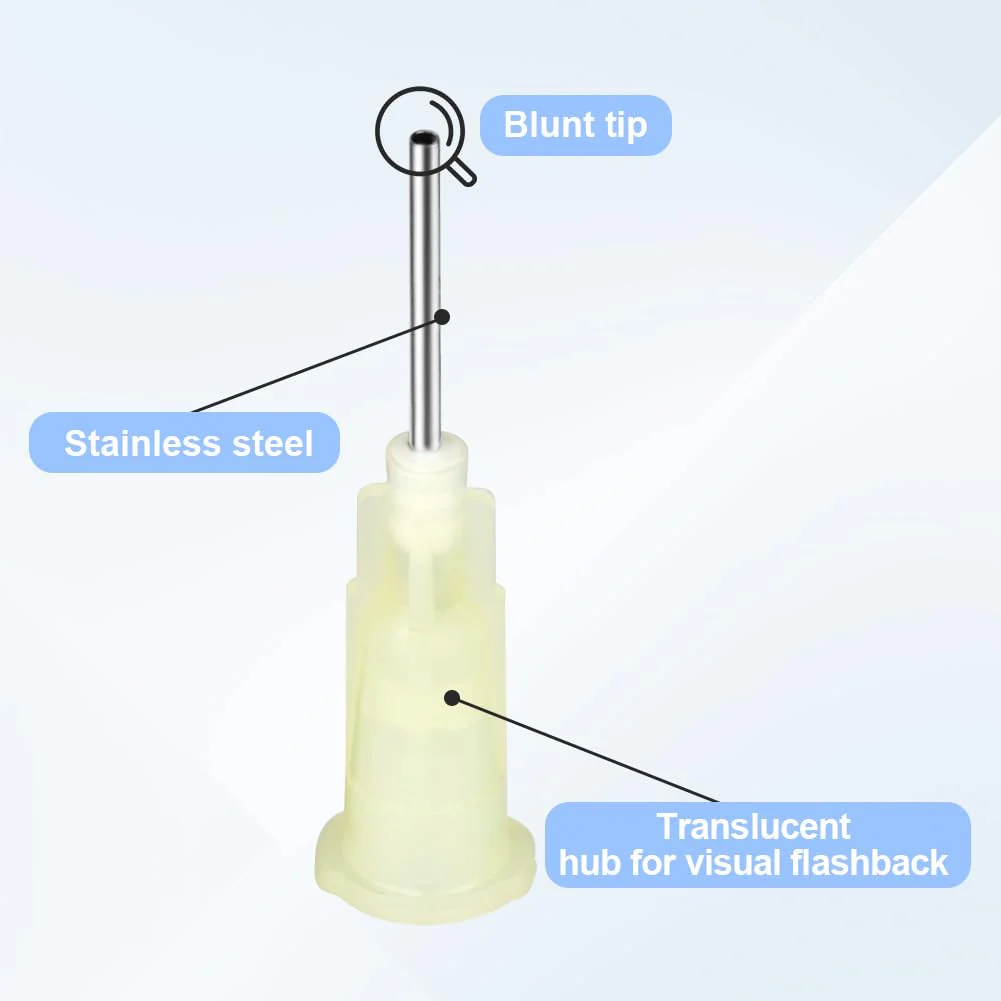 OFFCUP Syringe Set with Blunt Needle, 10 Pieces Syringe 5 ml and Cannula, Plastic Tube Disposable Syringes Plastic Syringe for Liquids, Hobby, Model Making and DIY 10 pieces, 5 ml - Image 6