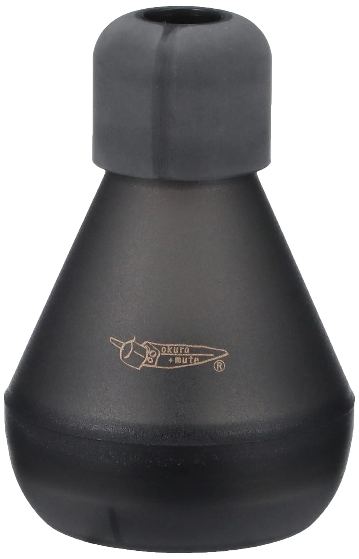 Okra + Mute Trombone Practice Mute, Color: Black - Image 4