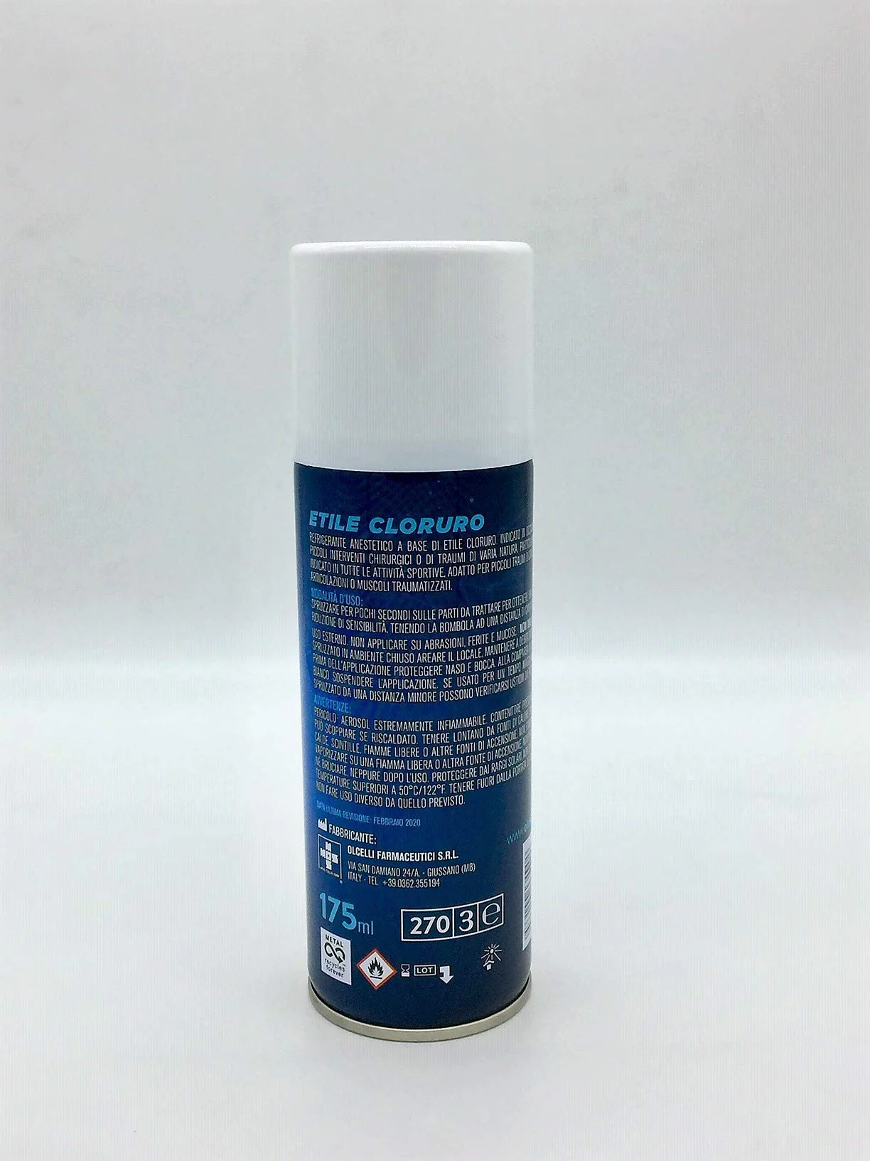 Olcelli Pharmacy Spray Ice Spray Ethyl Chloride Coolant Aesthetic 175 ml - Image 2