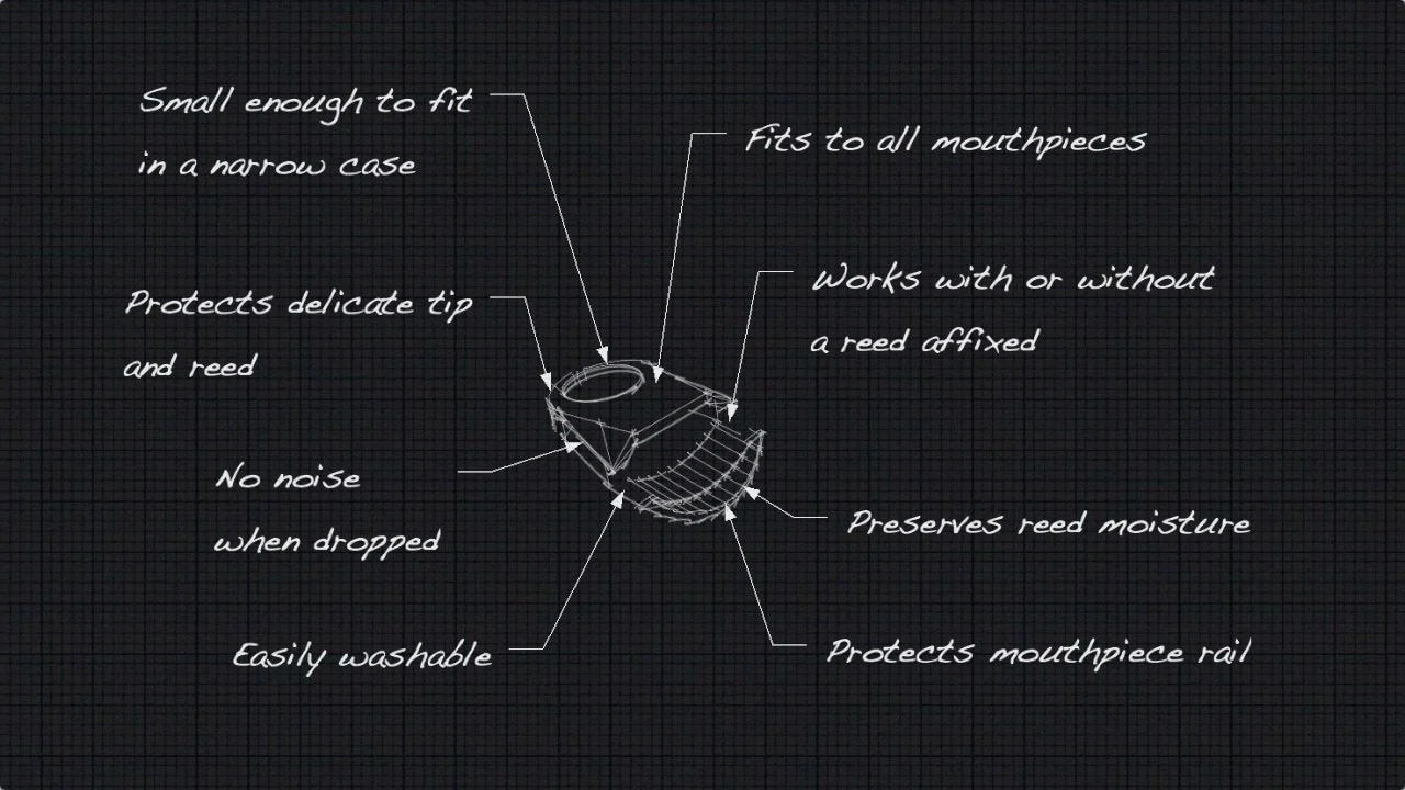 OmniCap I - Original Patented Mouthpiece Cap - medium - Image 6