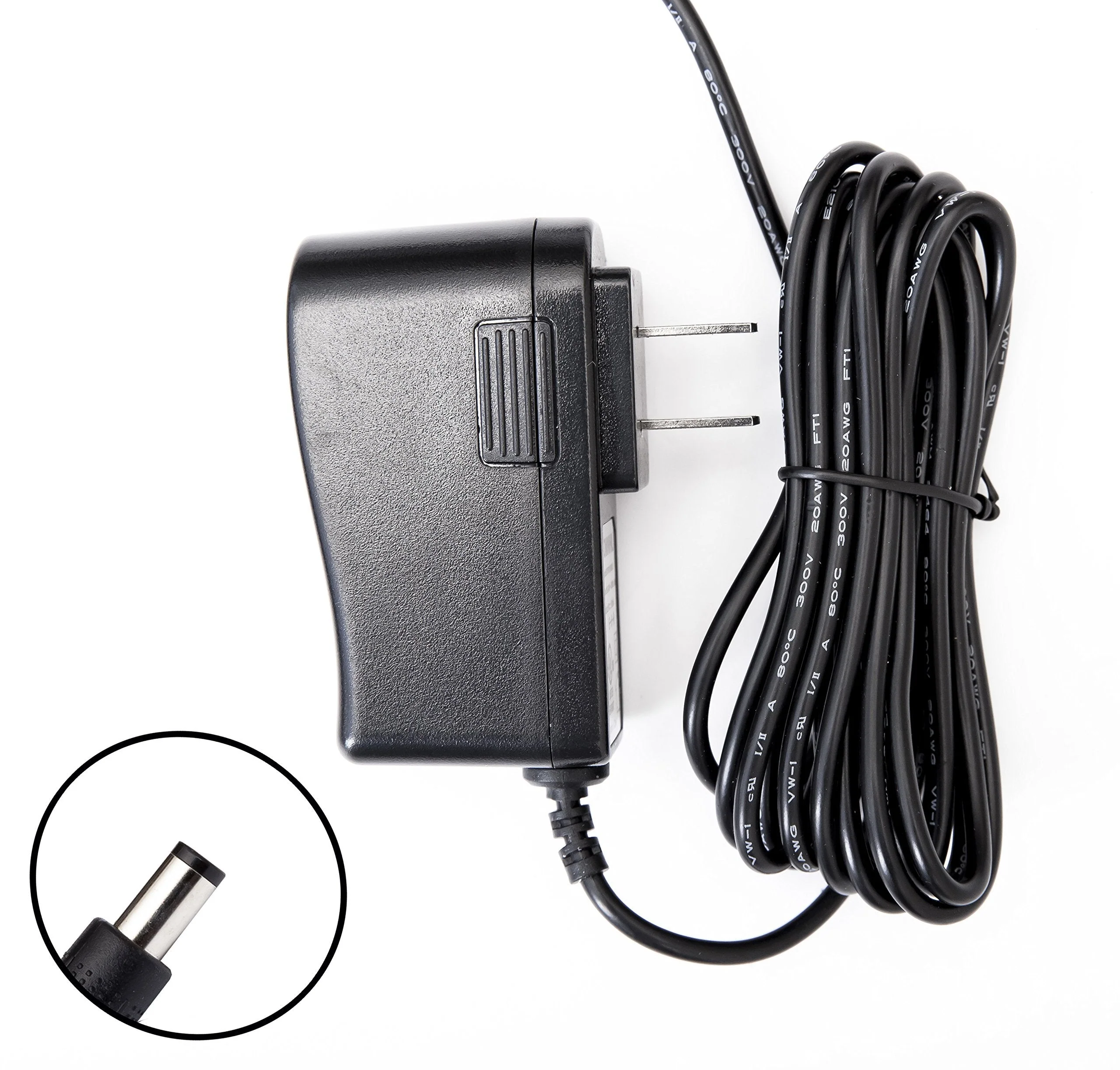 OMNIHIL DC 9V AC Adapter Compatible with Casio CTK-4000 CTK-558 CTK700 Keyboard Extra 8 Feet Cord - Image 3