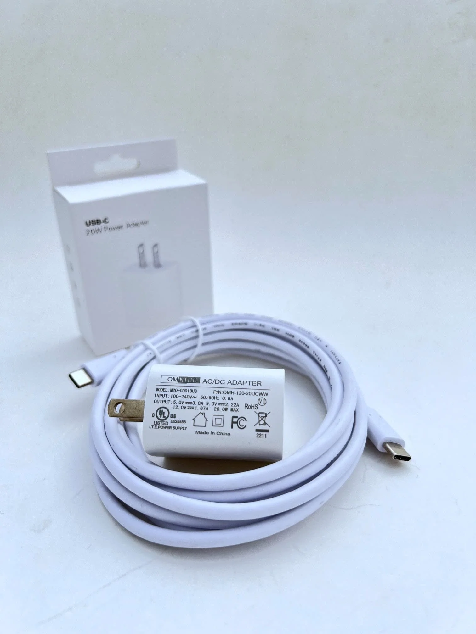 OMNIHIL Wall Charger+USB-C-to-USB-C Cable Compatible with JYX Karaoke Machine Model: JYX-65BT - Image 4
