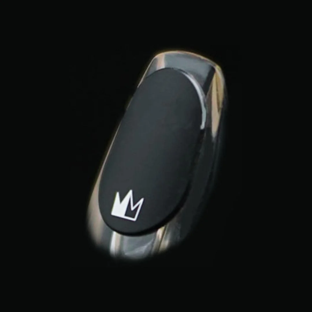 OmniPatch - Premium Mouthpiece Patches - black plain thin - Image 3