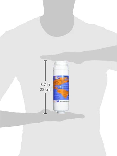 Omnipure Q5420 1 Mic. Carbon Block Filter Cartridge White - Image 2