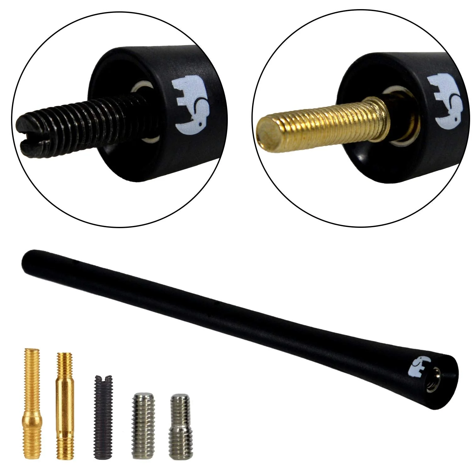 ONE250 7" inch Flexible Copper Core Antenna, Compatible with Suzuki - Grand Vitara (2001-2023), Swift (2002-2024), SX4 (2002-2018), Liana (2002-2019) - Designed for Optimized FM/AM Reception - Image 5