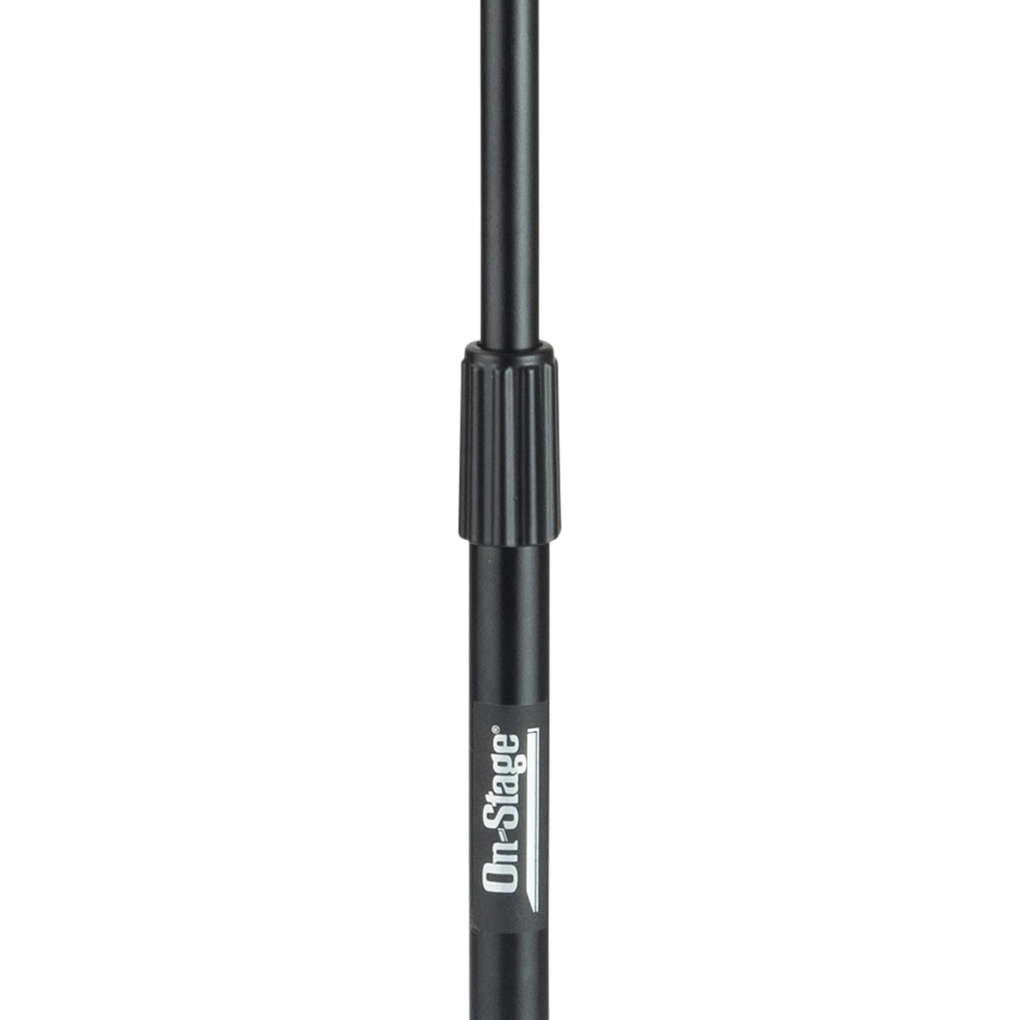 OnStage On-Stage MS7700B Tripod-Base Mic Stand (Setup for Vocal and Instrument Microphones, Adjustable Height, 5/8″-27 Threading, Portable, Folding, Nonslip Rubber Feet, Cable Clip, Steel, Black) - Image 4