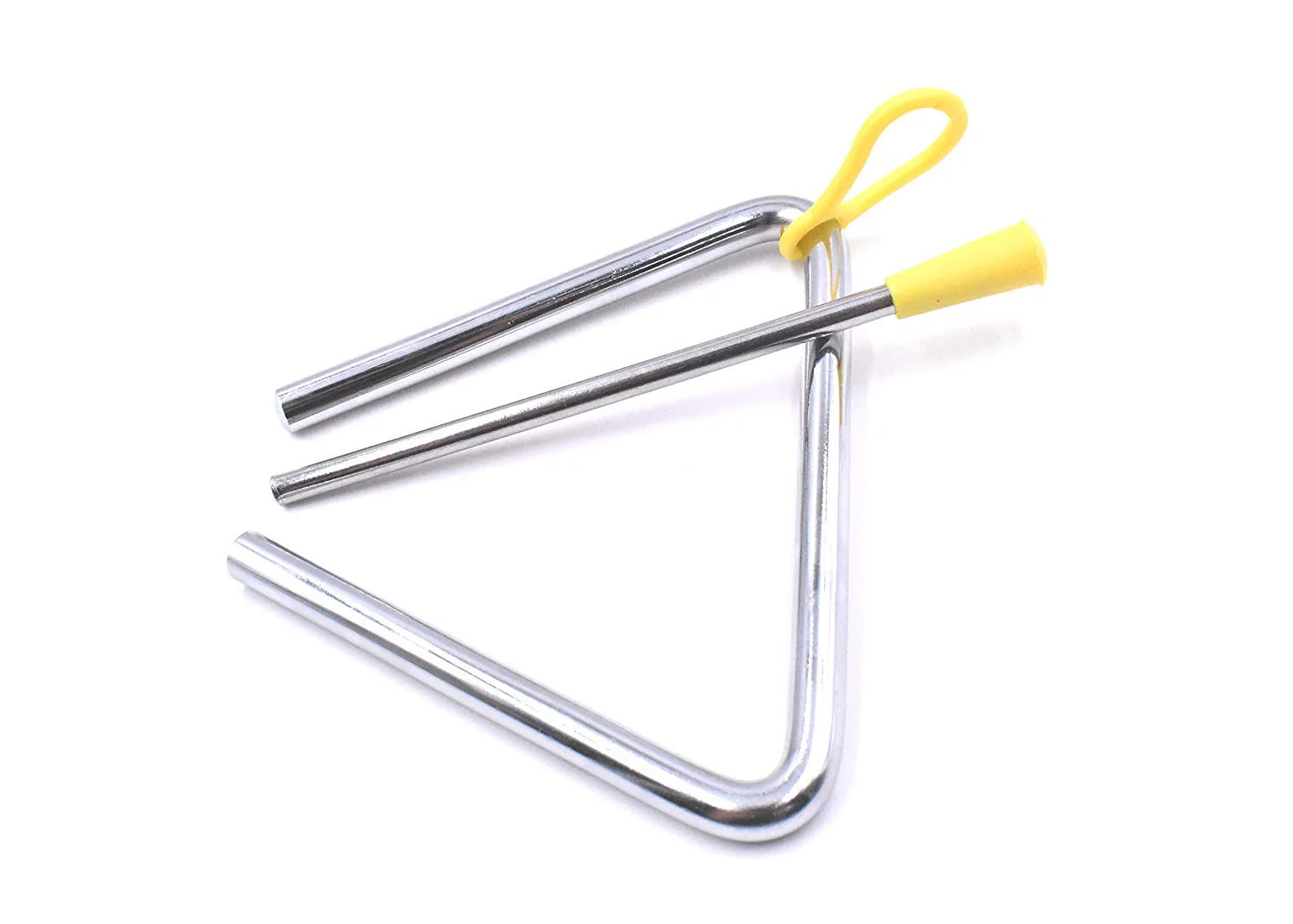 Onwon 5" Music Triangle Children Music Enlightenment Musical Steel Beater with Striker Percussion Instrument Set - Image 3