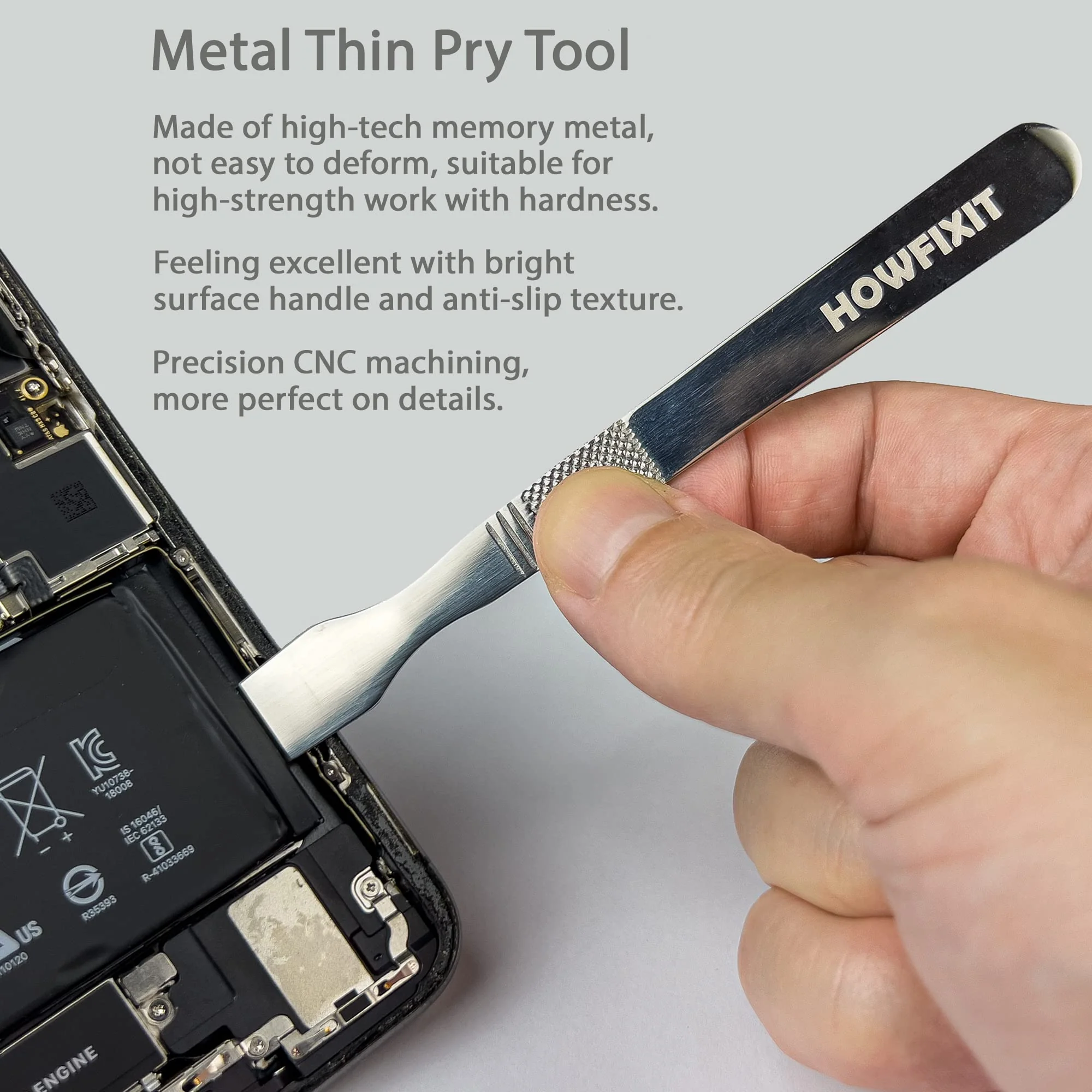 Opening Tools for Electronics Repair - Safely Disassemble Your Cell Phone, Smartwatch, Camera, Drone, Laptop, Tablet 15-in-1 - Image 5