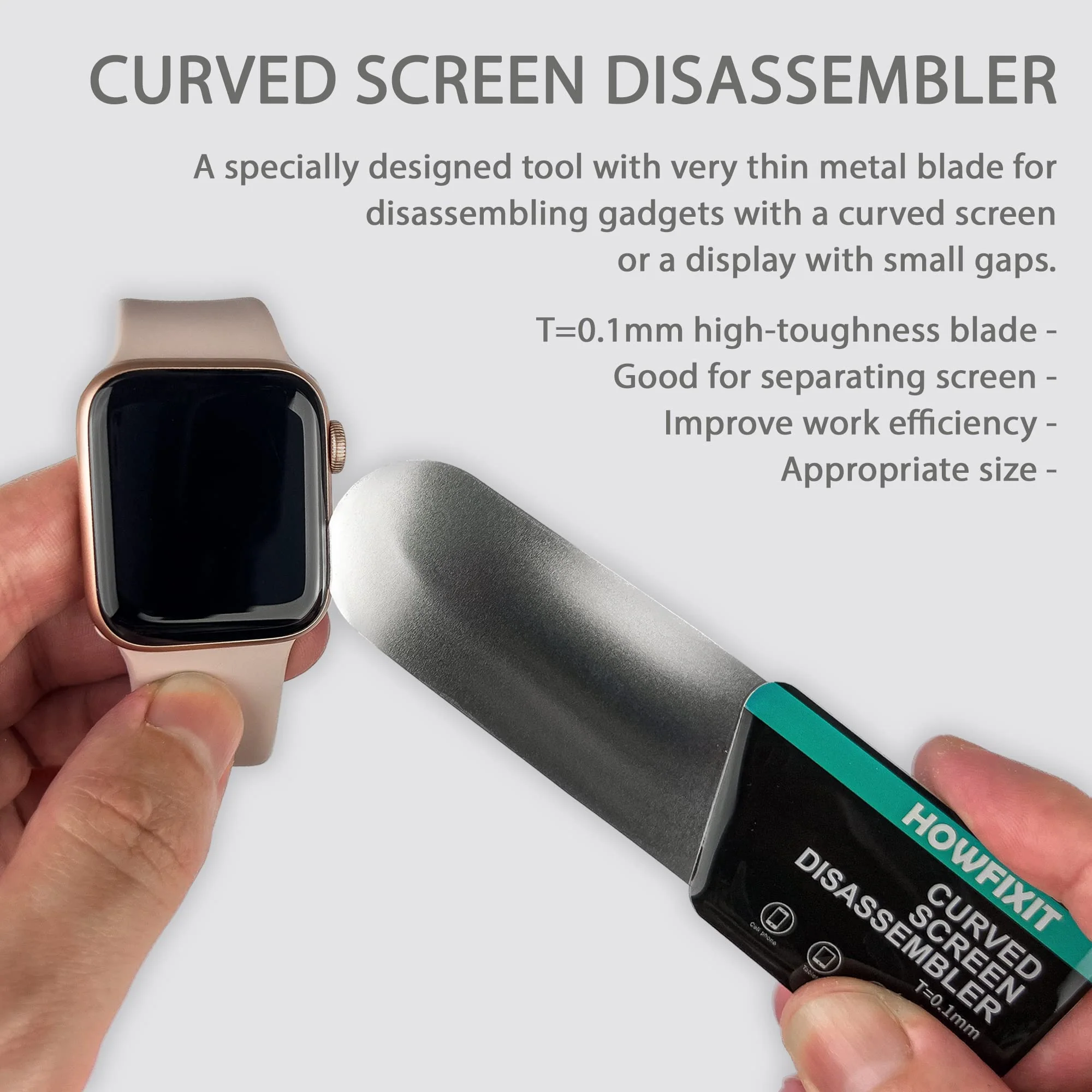 Opening Tools for Electronics Repair - Safely Disassemble Your Cell Phone, Smartwatch, Camera, Drone, Laptop, Tablet 15-in-1 - Image 6