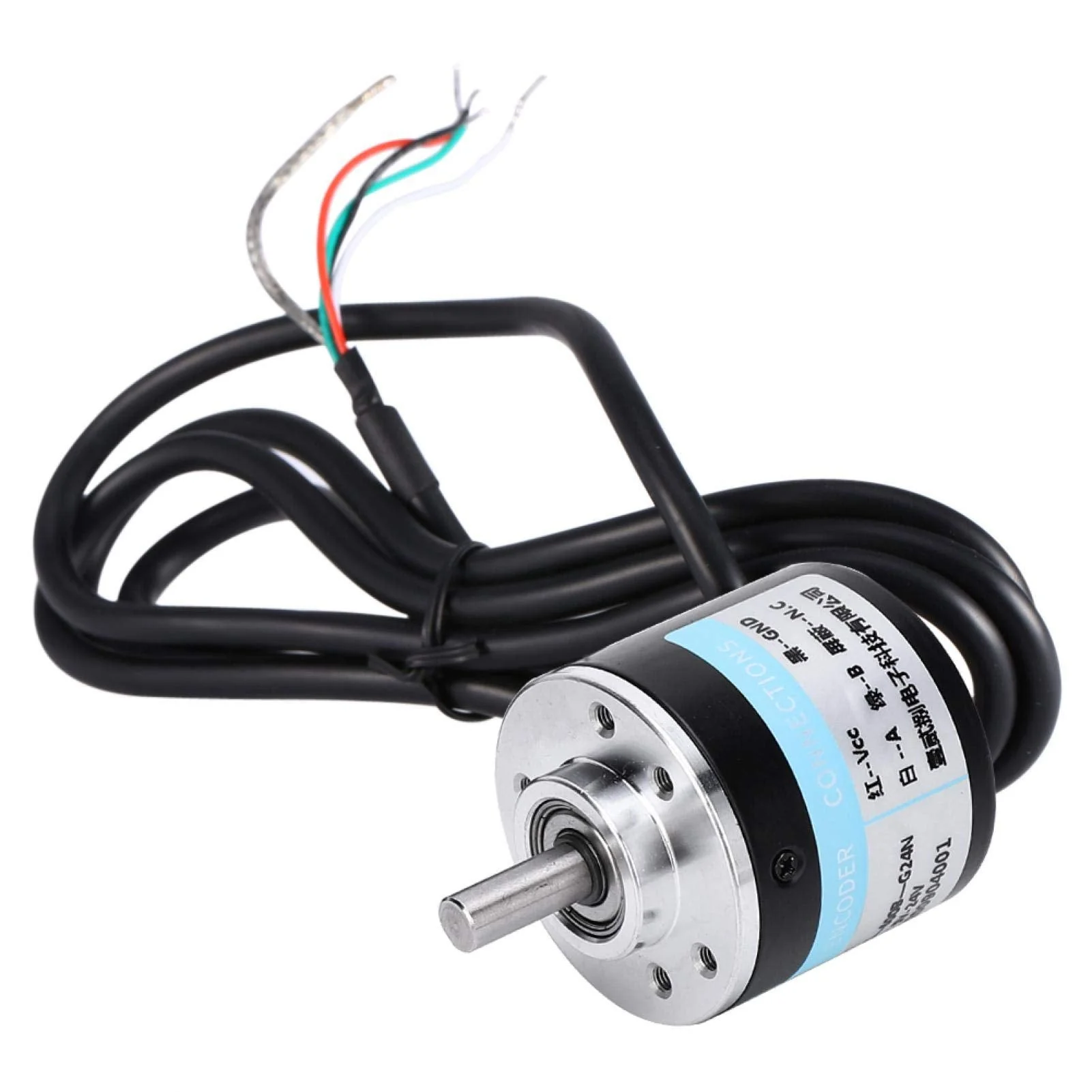 Optical Encoder AB Rotary Encoder, 2 Phase Waves, Incremental Encoder, Photoelectric Incremental Encoder, 6 mm, 600P/R. Incremental Encoder - Image 2
