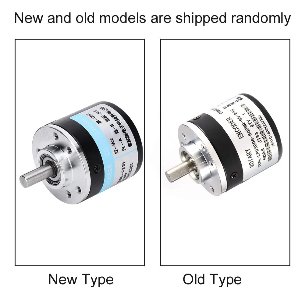 Optical Encoder AB Rotary Encoder, 2 Phase Waves, Incremental Encoder, Photoelectric Incremental Encoder, 6 mm, 600P/R. Incremental Encoder - Image 7