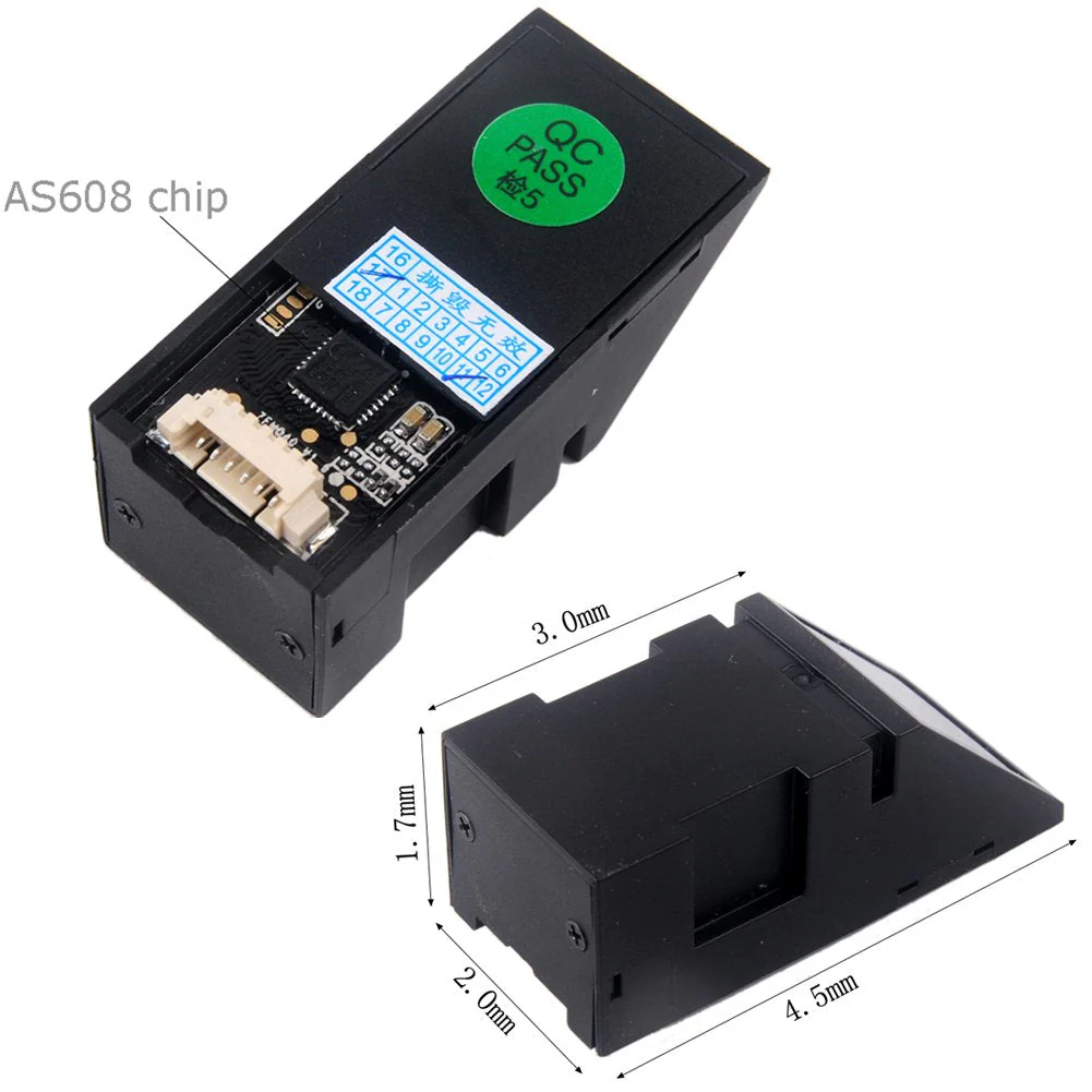 Optical Fingerprint Reader Sensor Module Door Lock Access Control Red Light for Arduino Mega2560 UNO R3 Geekstory - Image 2