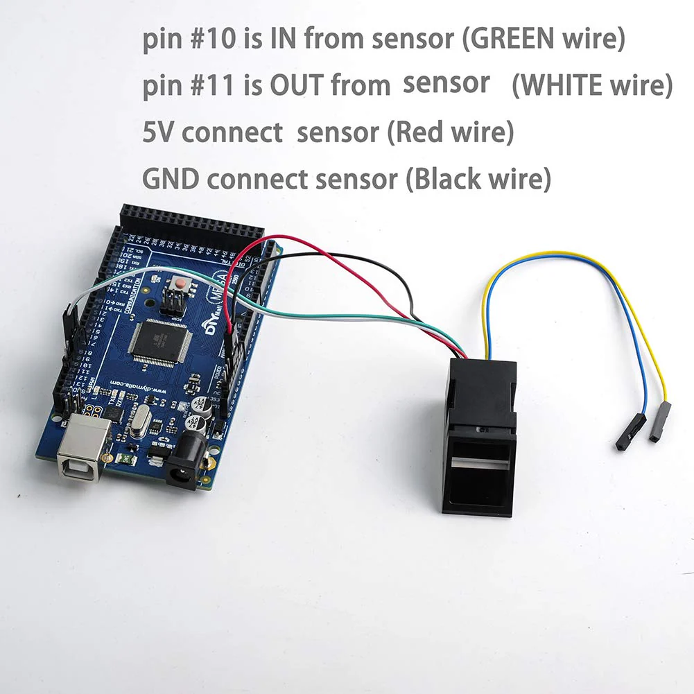 Optical Fingerprint Reader Sensor Module Door Lock Access Control Red Light for Arduino Mega2560 UNO R3 Geekstory - Image 3