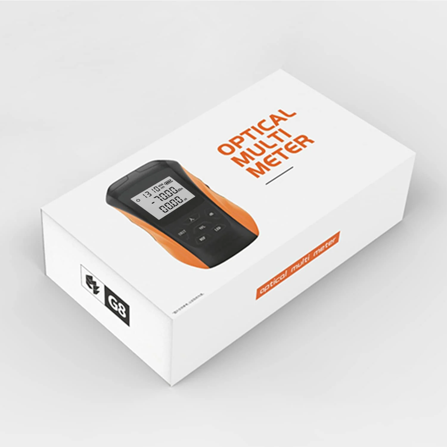 Optical Power Meter with Visual Fault Locator, Fiber Light Meter with Cable Tester Function and Li-ion Battery USB Charge for FC/SC/ST Universal Interface - Image 7