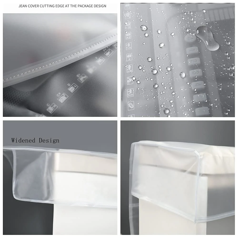 OriGlam Piano Keyboard Dust Cover, Transparent, Waterproof, Fits 61/76/88 Keys - Image 5