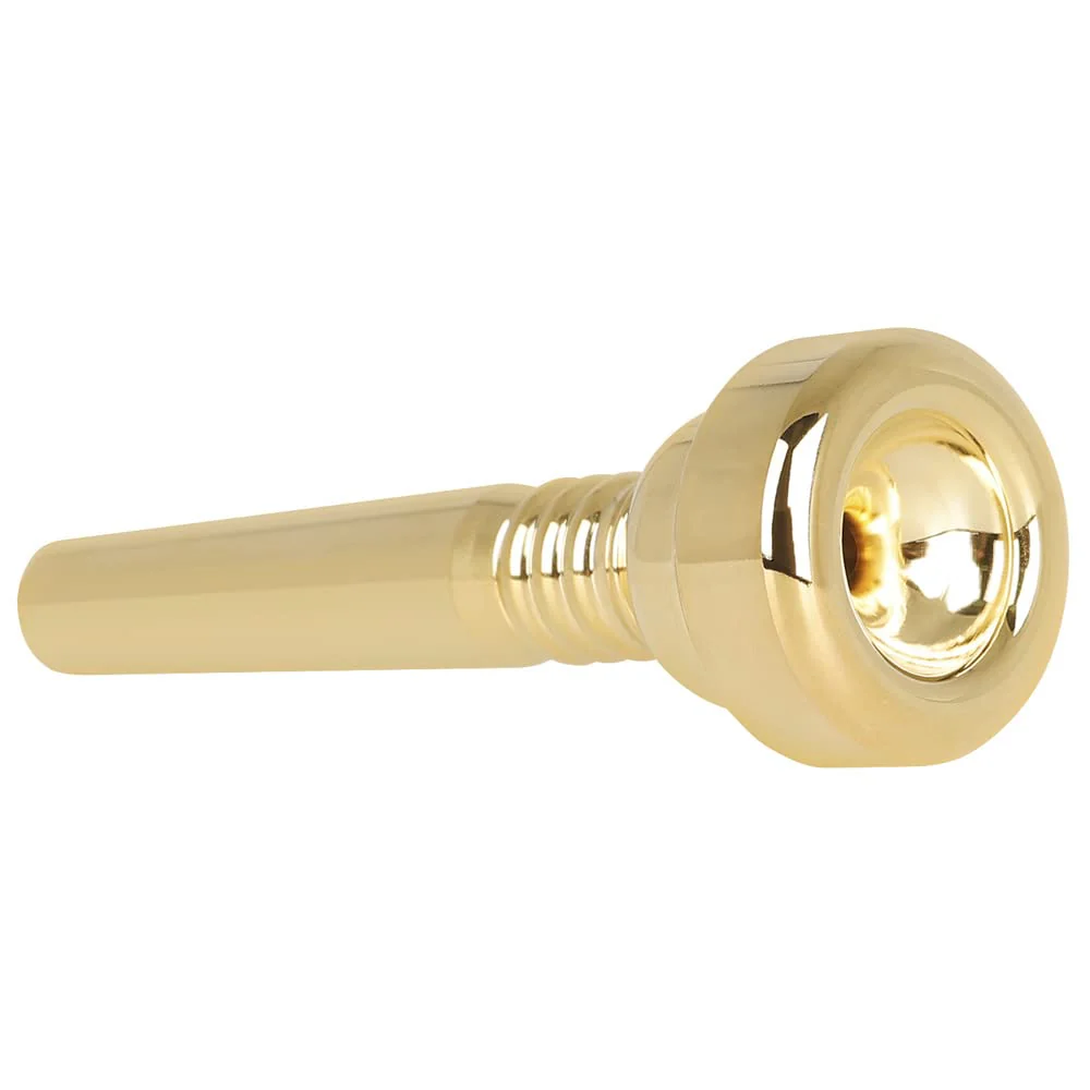 OriGlam Trumpet Mouthpiece 17C Brass Gold Plated Mouthpiece Replacement Part for Brass Wind Musical Instrument Parts - Image 5