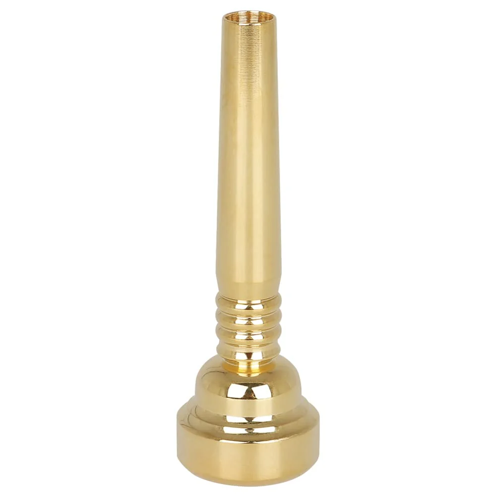 OriGlam Trumpet Mouthpiece 17C Brass Gold Plated Mouthpiece Replacement Part for Brass Wind Musical Instrument Parts - Image 8