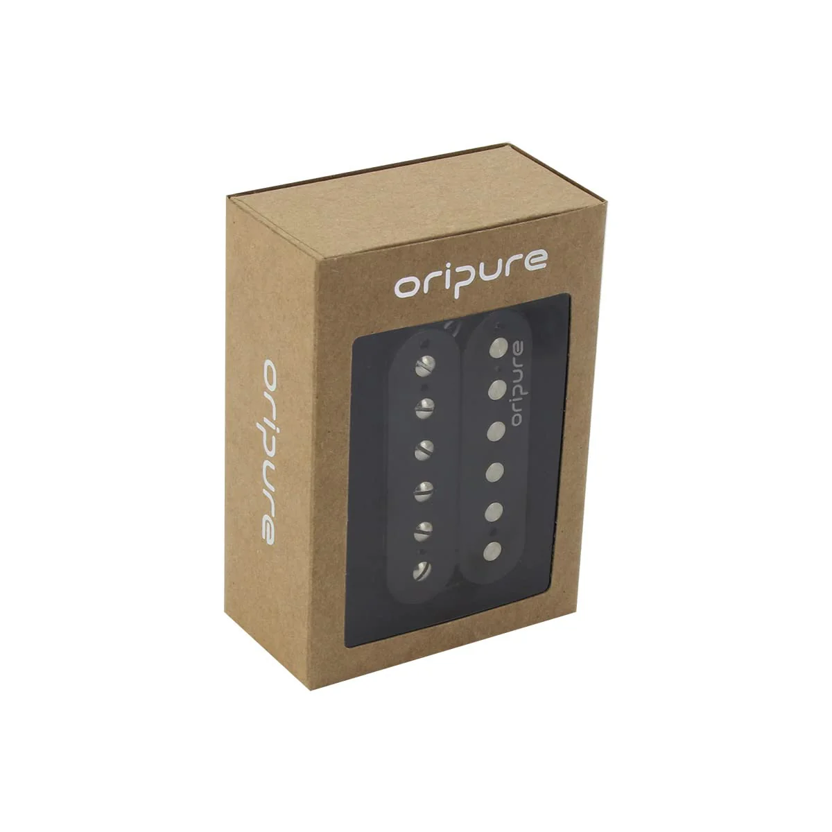 OriPure Alnico 5 Humbucker Pickups Black 7-8K Neck Pickup Black Neck Pickup - Image 3