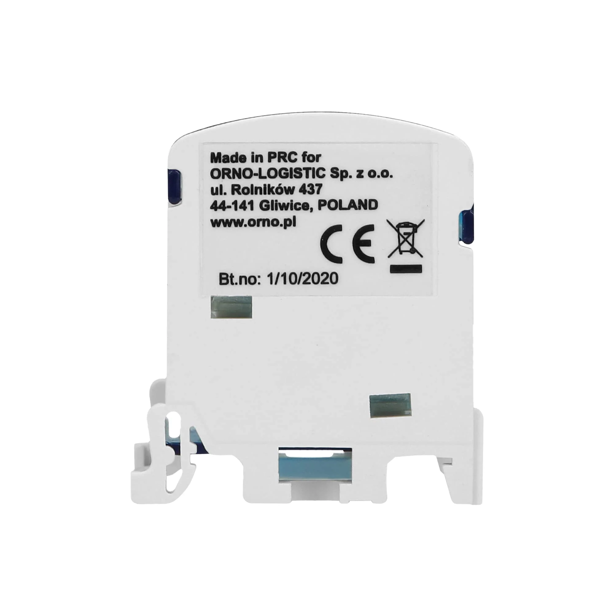 Orno Distributor Block with 2 Row 7 Pin Splitter 7 fils White - Image 4