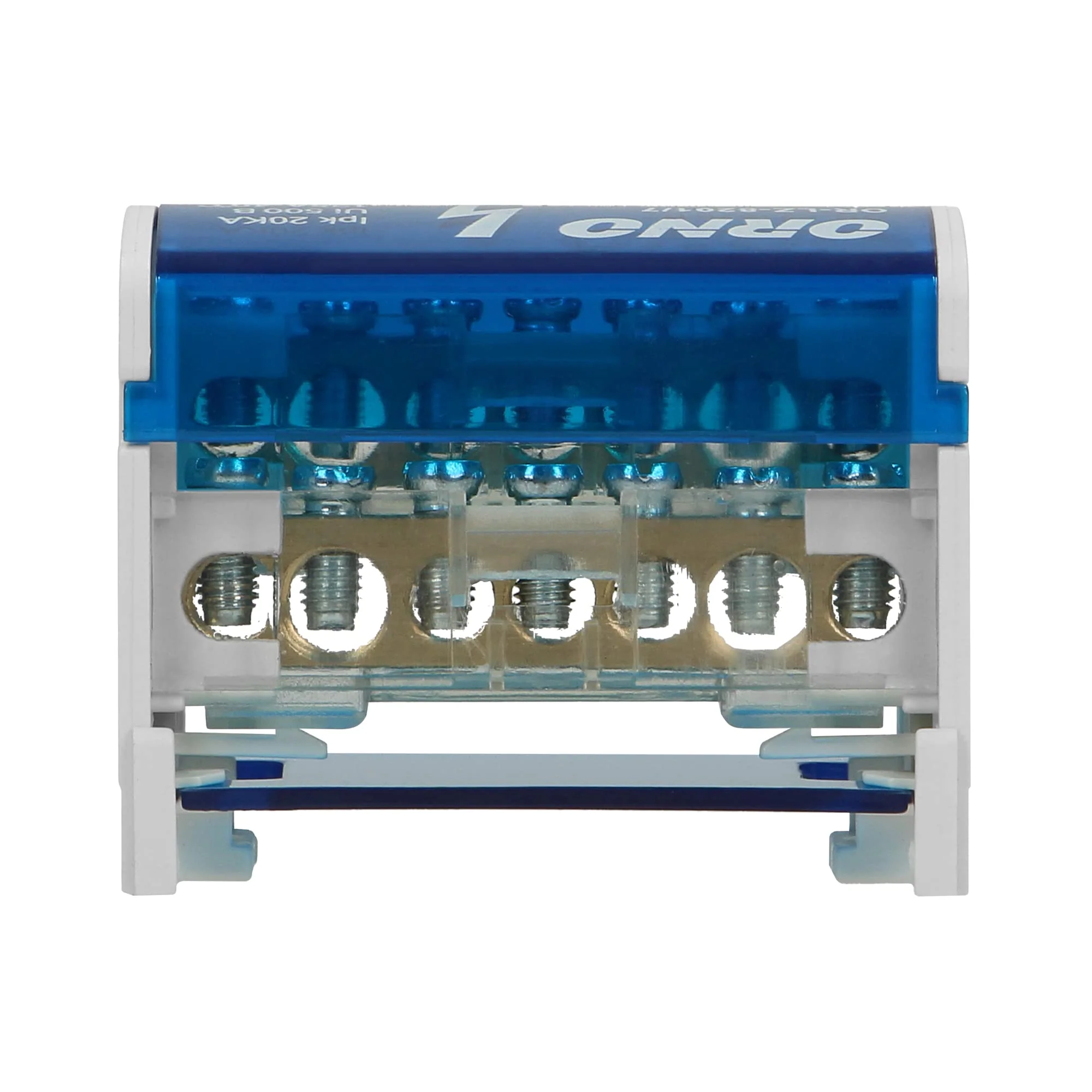 Orno Distributor Block with 2 Row 7 Pin Splitter 7 fils White - Image 5