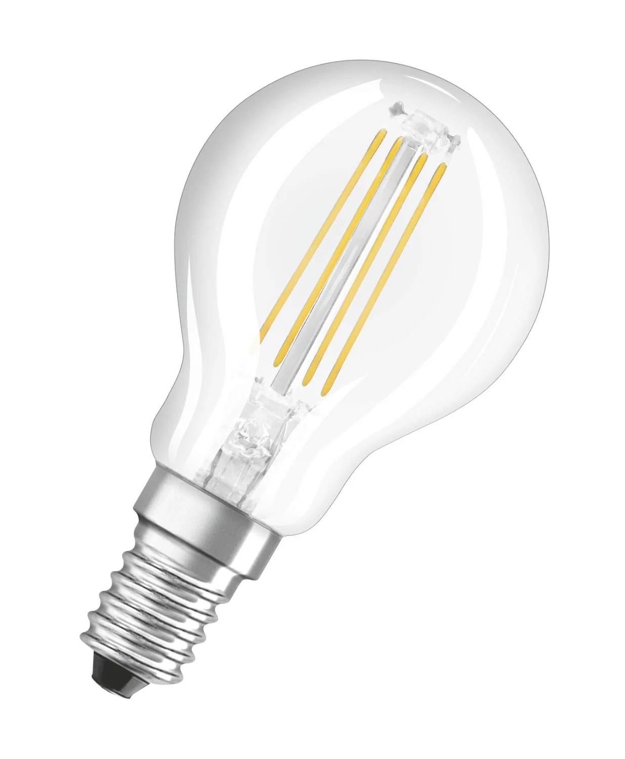 Osram LED light bulb 2700k Warm White 5 Pack 40W Tear Drop - Image 3