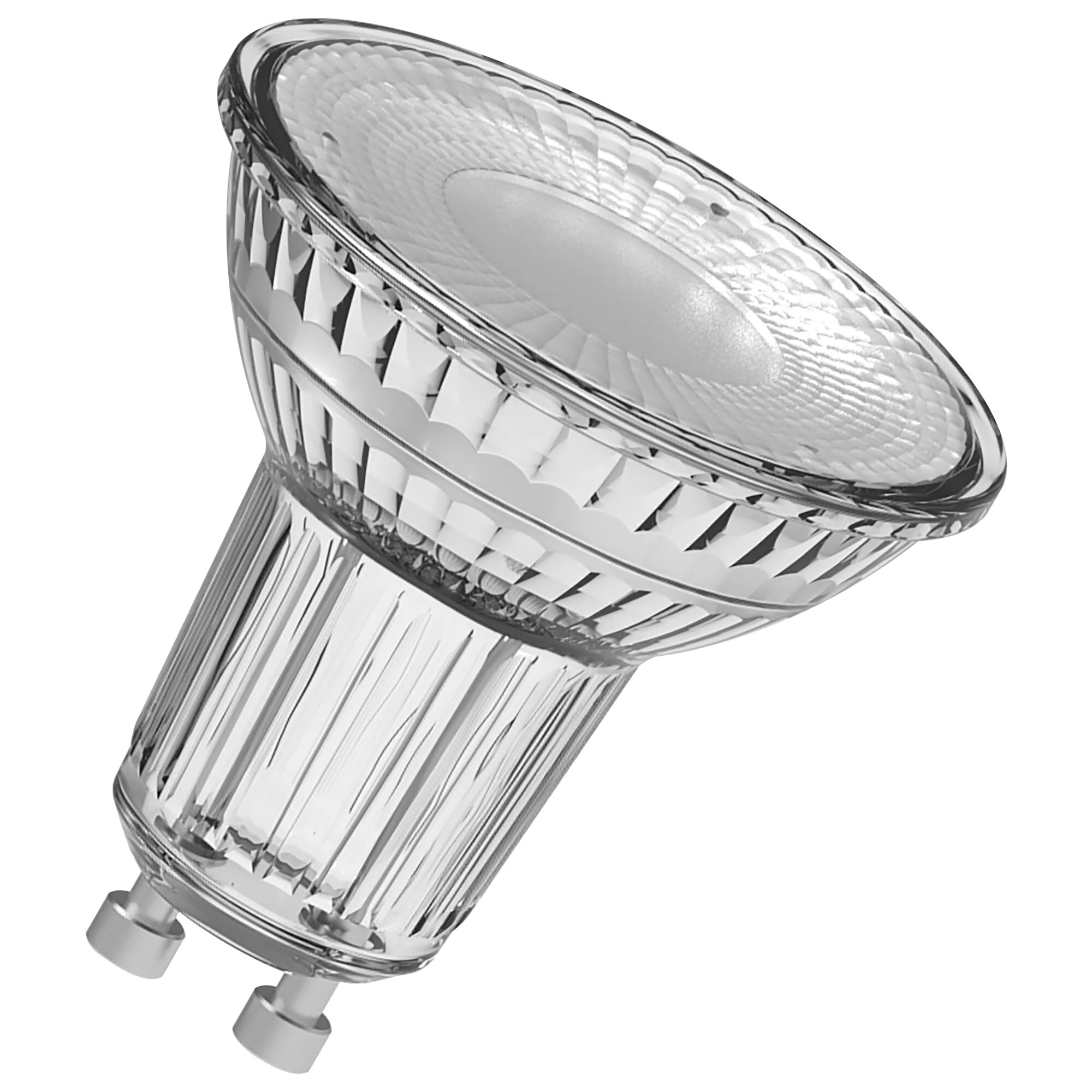 OSRAM LED Star Value PAR16 Value Pack of 6 Bulbs, Replaces Conventional 50 W Reflector Bulbs, Warm White (2700 K), 4.3 W, GU10 Socket, Filament Glass, Not Dimmable, White 50W-Ersatz 36° beam angle - Image 2