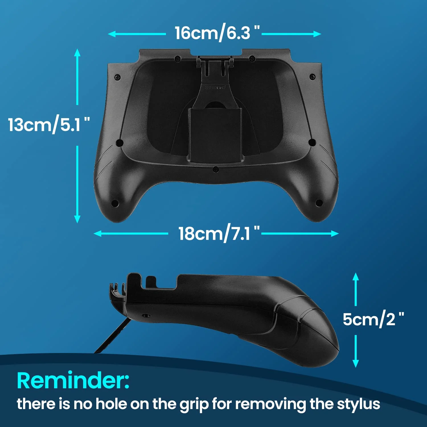 OSTENT Durable Flexible Joypad Bracket Holder Hand Handle Grip for Nintendo 3DS LL/XL - Image 7