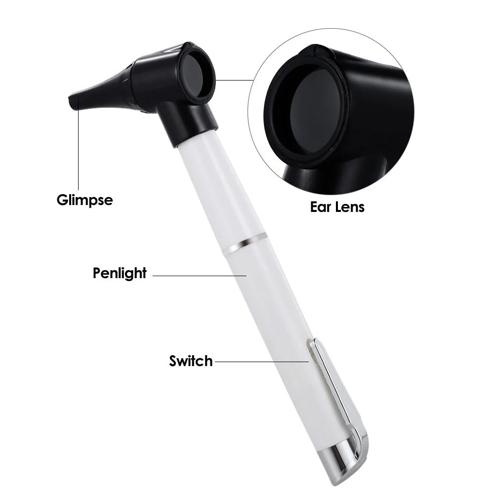 Otoscope - Bysameyee Portable Otoscope for Doctors, Nurses, Students, Handheld Microscope Tool Kit for Ear Care with 4 Otoscope Tips - Image 5