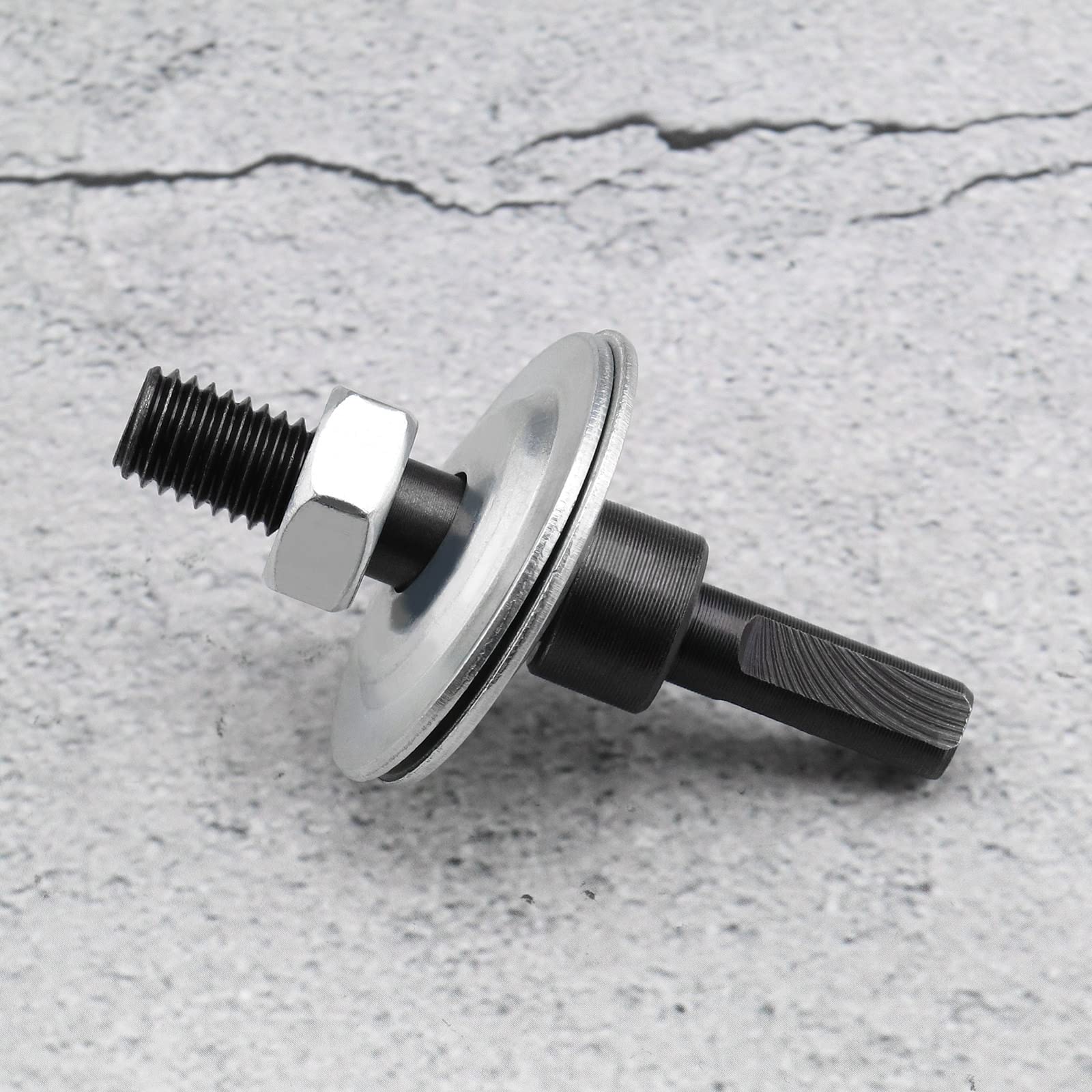 OTOTEC 2 Sätze Bohrdorn-Adapter-Kit Polierscheiben-Adapter für Schleifscheibe Faserscheibe Wollscheibe Stoffscheibe Umwandlungsstange Gewindedurchmesser 9,9 Mm - Image 6