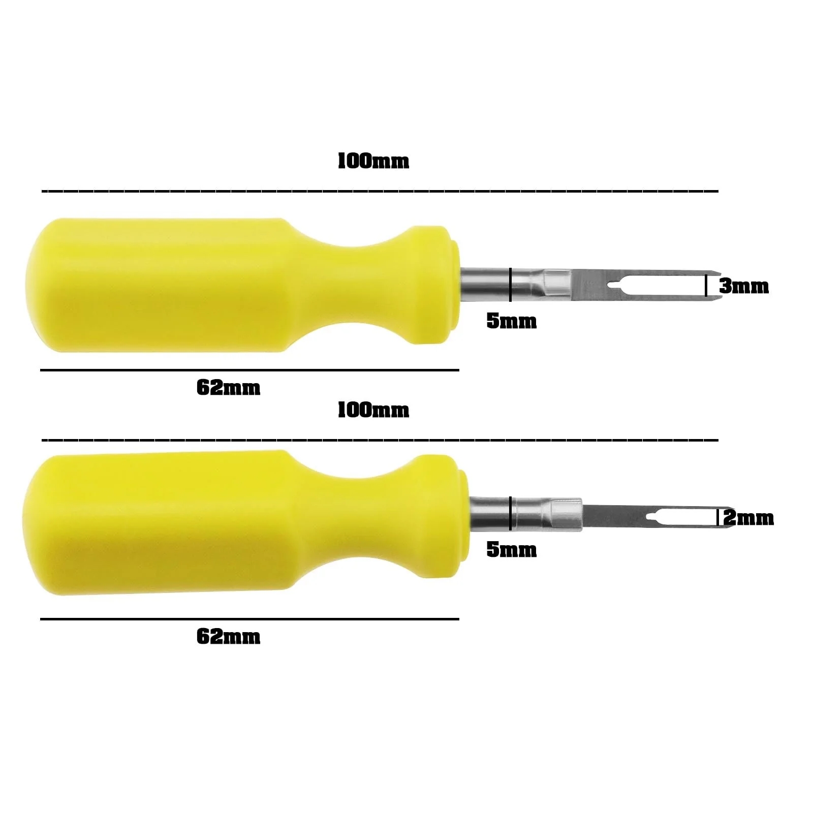 OTOTEC 2 Stück Auto Terminals Entfernen Werkzeug 2mm & 3mm Draht Stecker Pin Release Puller Edelstahl Pin Extractor Demontage Werkzeug für Mechanische Reparatur Werkzeug - Image 3