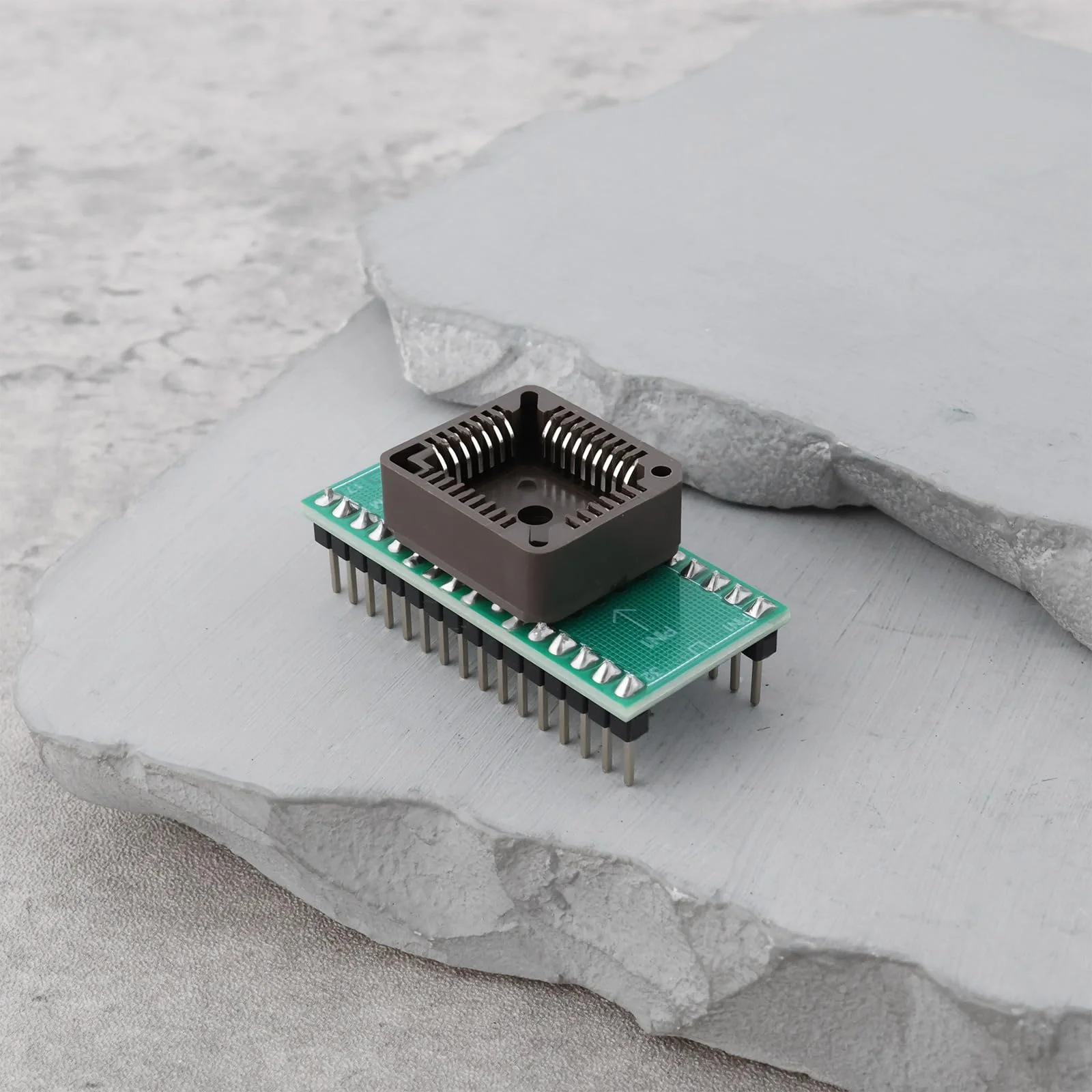 OTOTEC 4 Stück PLCC32 auf DIP32 Programmierer-IC-Adaptersockel Kompatibel mit Willem Kompatibel mit Xeltek für TL866 II Plus - Image 7