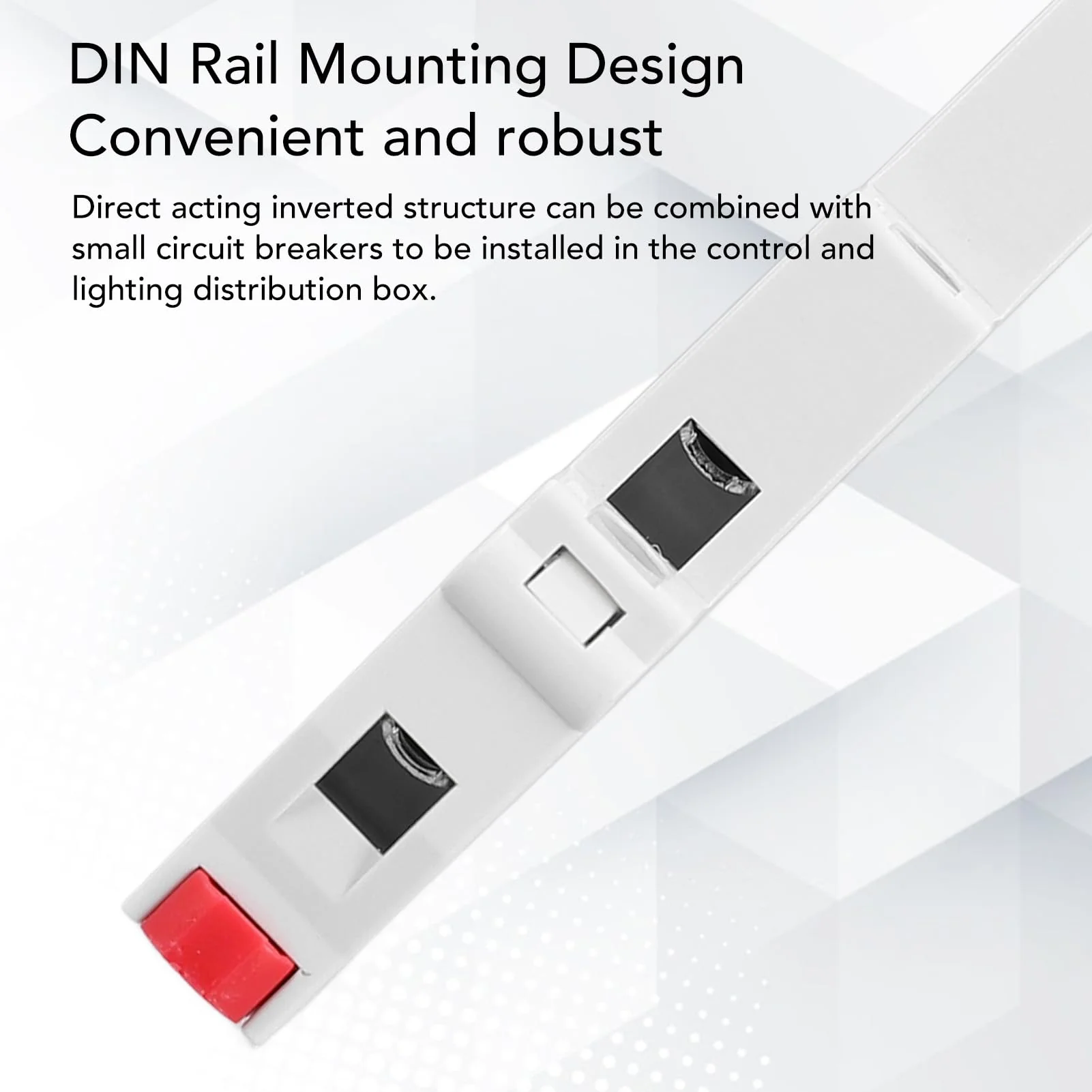 Ouitble DIN Rail Indicator Light JD9-H3D Rail Indicator Light AC DC Red/Green/Yellow Lights up PC 20 MA For Displaying Telecommunication Electrical Signals - Image 9