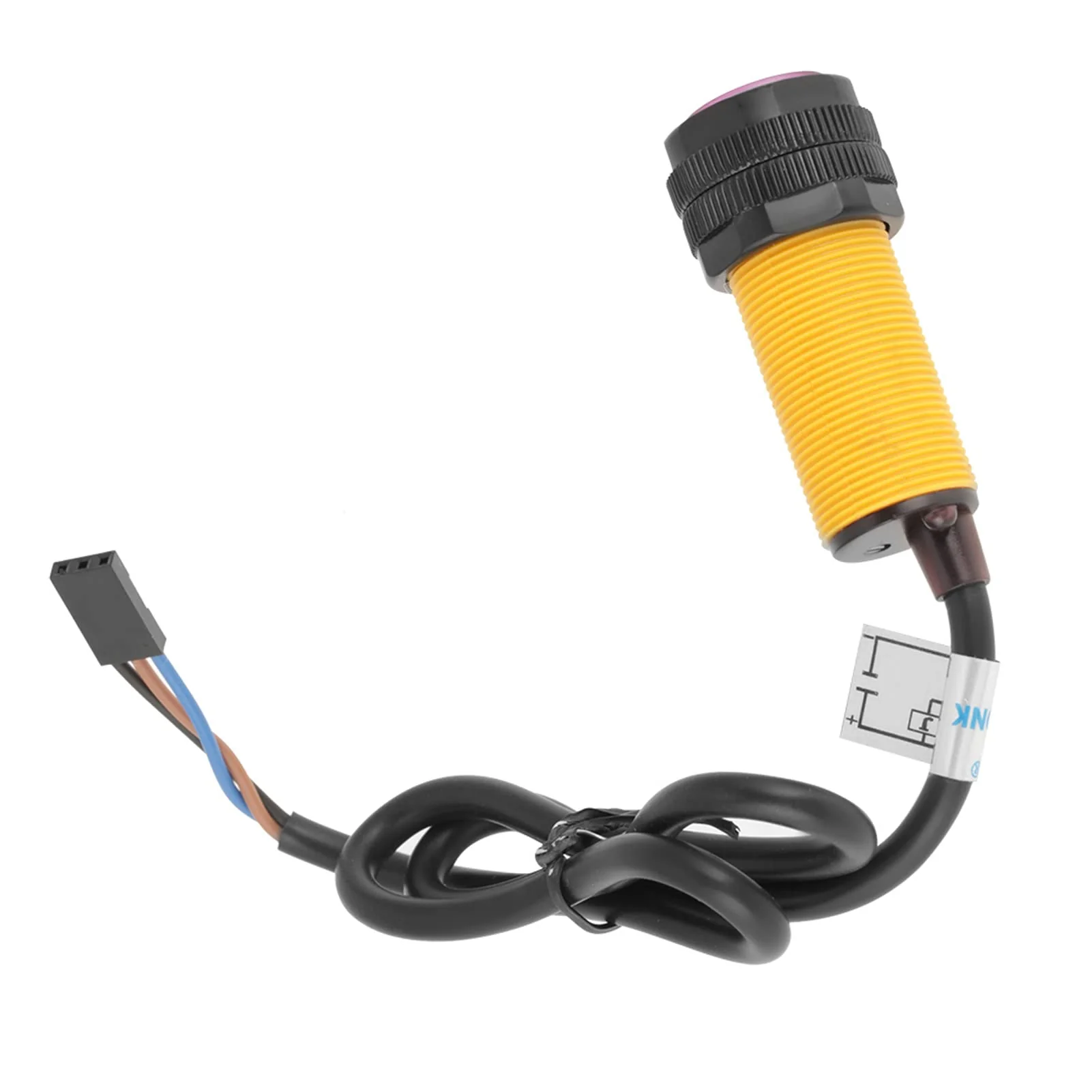 Oumefar Infrared Sensor Switch E18-D80NK Adjustable Sensor Switch for Detection of Infrared Obstacles 5V Detection 3-80 cm Photoelectric Infrared Sensor Switch - Image 9