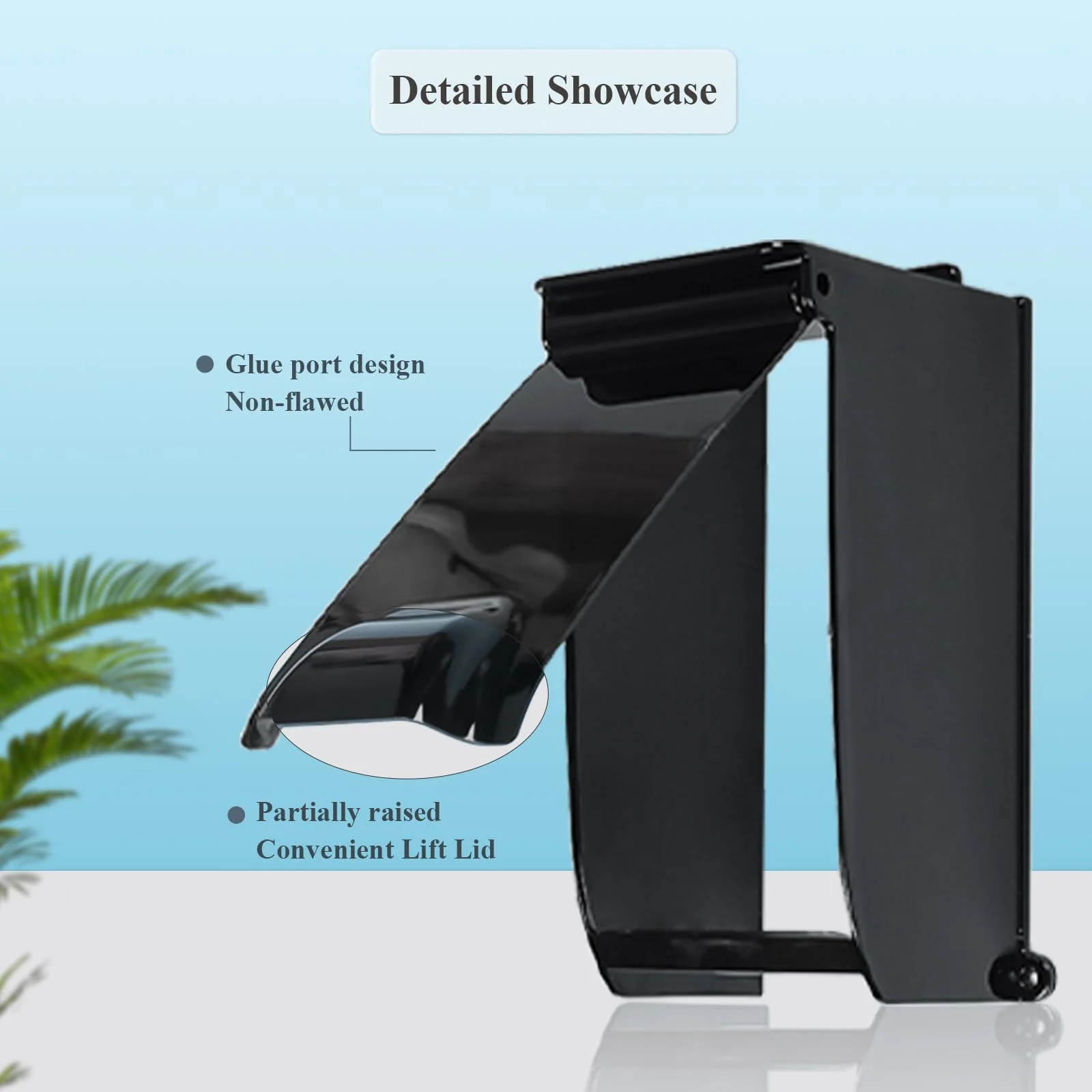 Outdoor Flip Sun Keypad Cover,Access Control Rain Cover, Weatherproof protective,Flip Cap Door Keypad Waterproof cover,Keypad Rain Covers Compatible for Door Keypad/Lock Keypad - Image 5