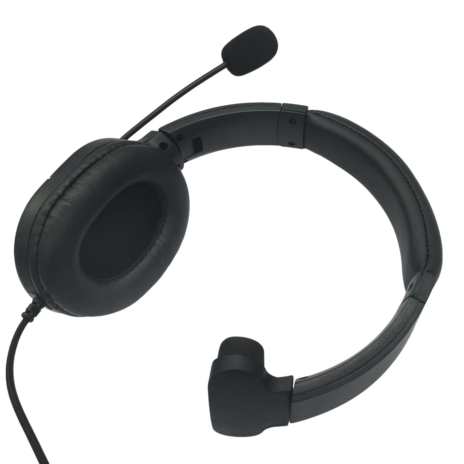 Over Ear 2 Pin Headset Boom Mic Headphone Noise Cancelling Earmuff Radio Earpiece for Midland gxt x-tra xtra x Talker gmrs gtx 1000 1000g 1050 gxt1000vp4 t51r lxt600pa(Single Sided) - Image 3