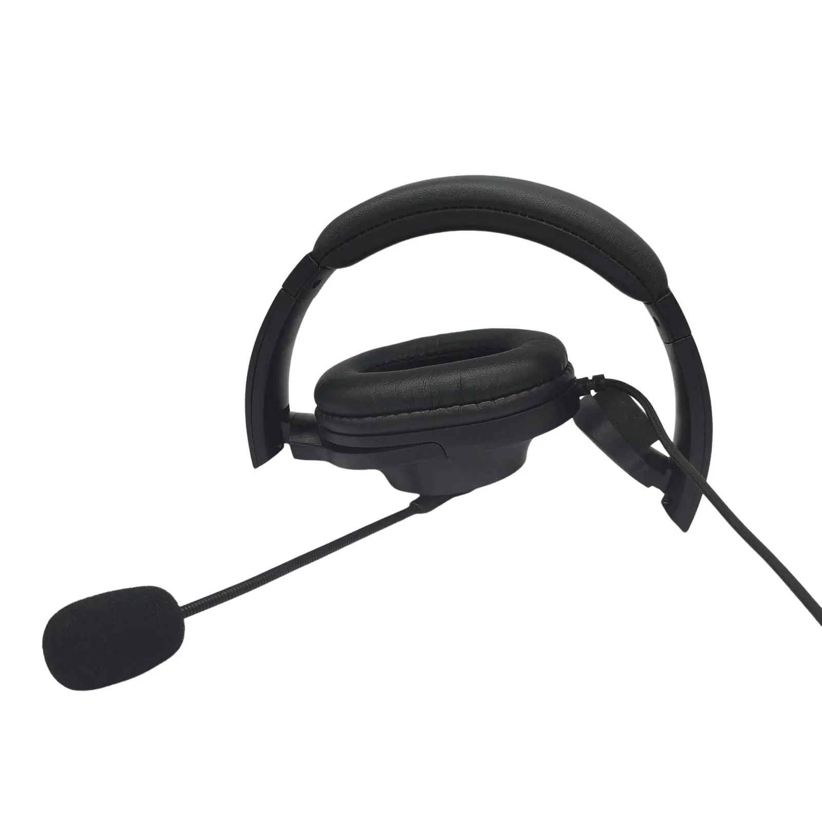 Over Ear 2 Pin Headset Boom Mic Headphone Noise Cancelling Earmuff Radio Earpiece for Midland gxt x-tra xtra x Talker gmrs gtx 1000 1000g 1050 gxt1000vp4 t51r lxt600pa(Single Sided) - Image 5