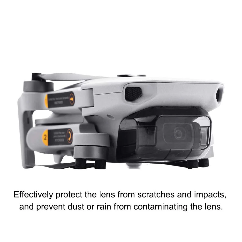 O'woda Mini 2 /Mini SE Gimbal Protector Kit: Camera Lens Cover Cap + Tempered Films (2 Sets) + Lens Hood Sunshade Gimbal Guard, 3-in-1 Lens Protection Accessories for DJI Mini 2/Mavic Mini/ Mini SE 3 in 1 Lens Protection Combo - Image 4