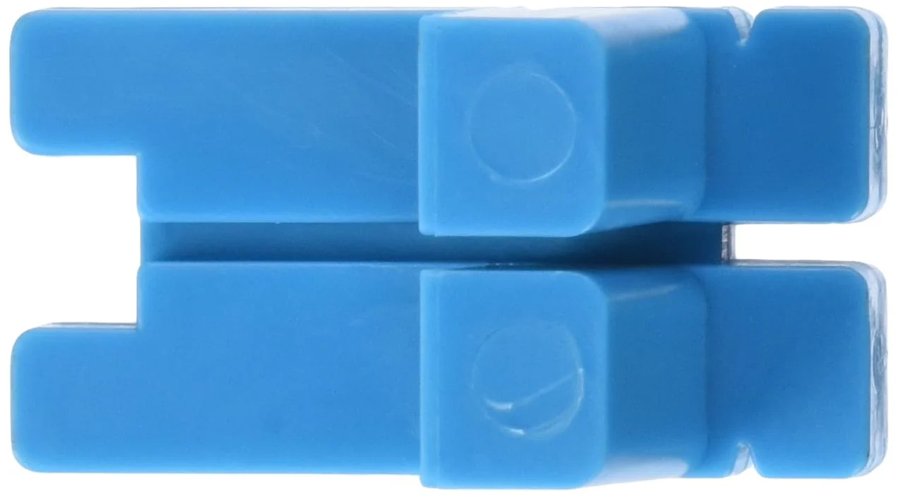 OX Bricklaying Tool - Rubber Corner Block - Line Blocks to Help Straight Brick Laying - Blue - 1 piece Line Block - Image 3